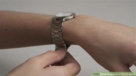 how to adjust my burberry watch stainless steel band|adjusting watch band size.